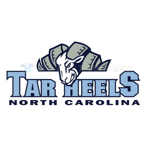 North Carolina Tar Heels Logo T-shirts Iron On Transfers N5521